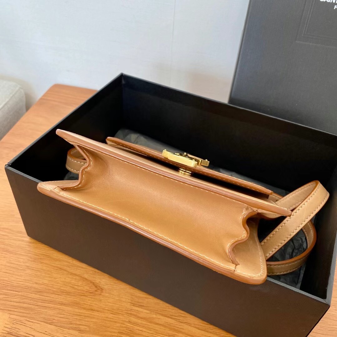 ysl kaia N0*H/south satchel in vegeatble-16*18*6cm