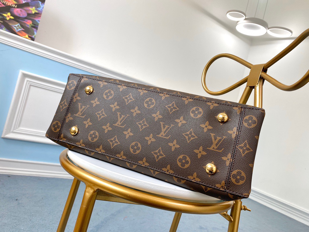 l**is V*t*n flower tote monogram canvas m43550-34*24*13cm