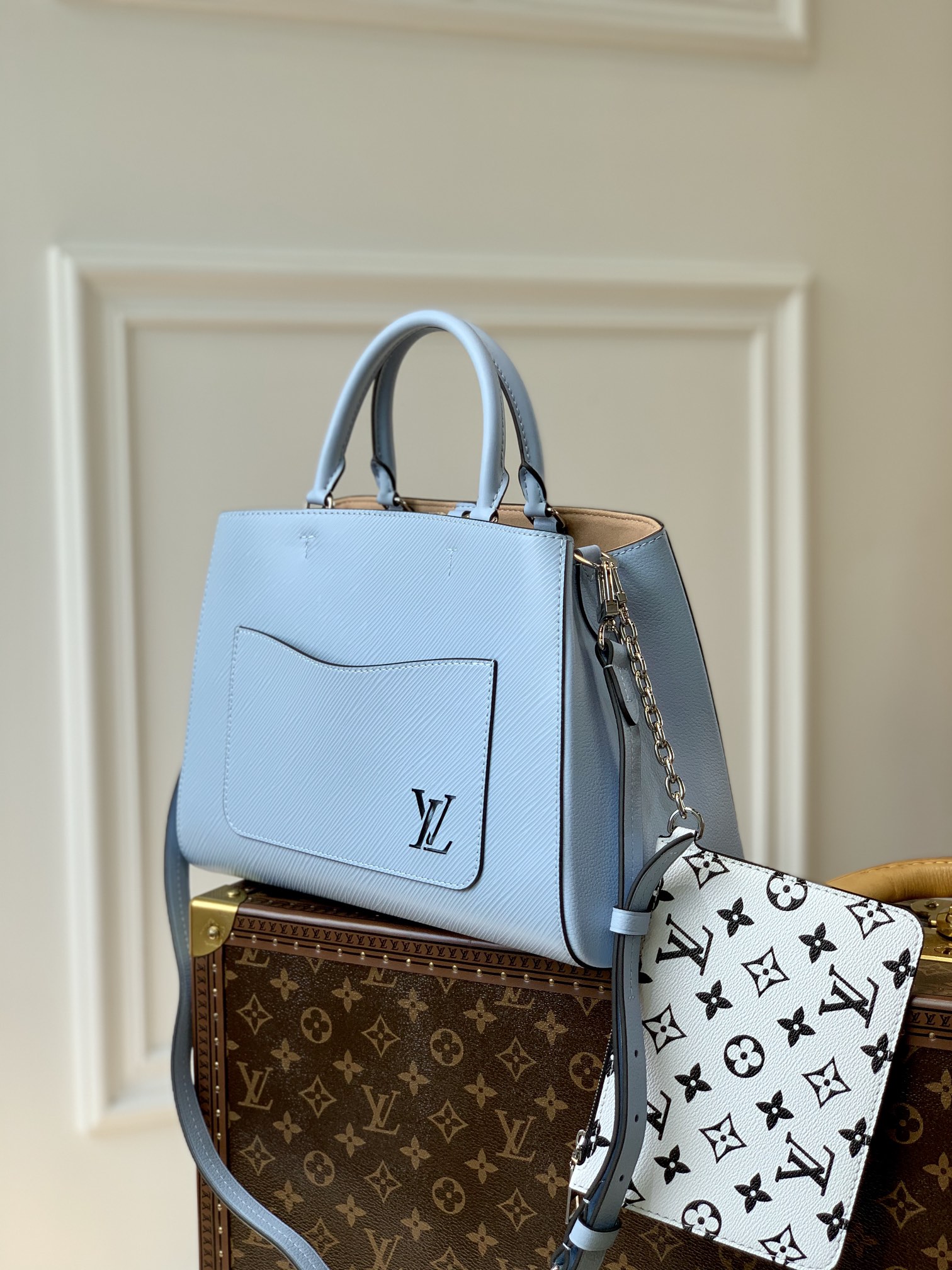 l**is V*t*n marelle tote -25*17*11&30*21*13cm