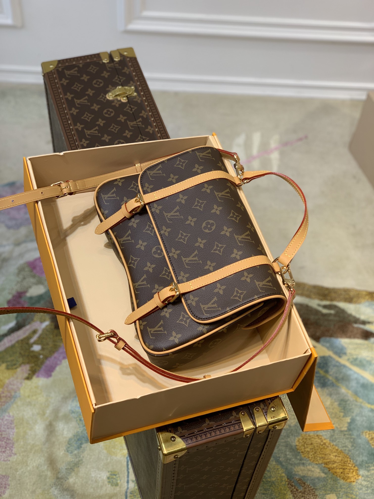 l**is V*t*n vintage marelle handbags -m51158-31*25*6cm