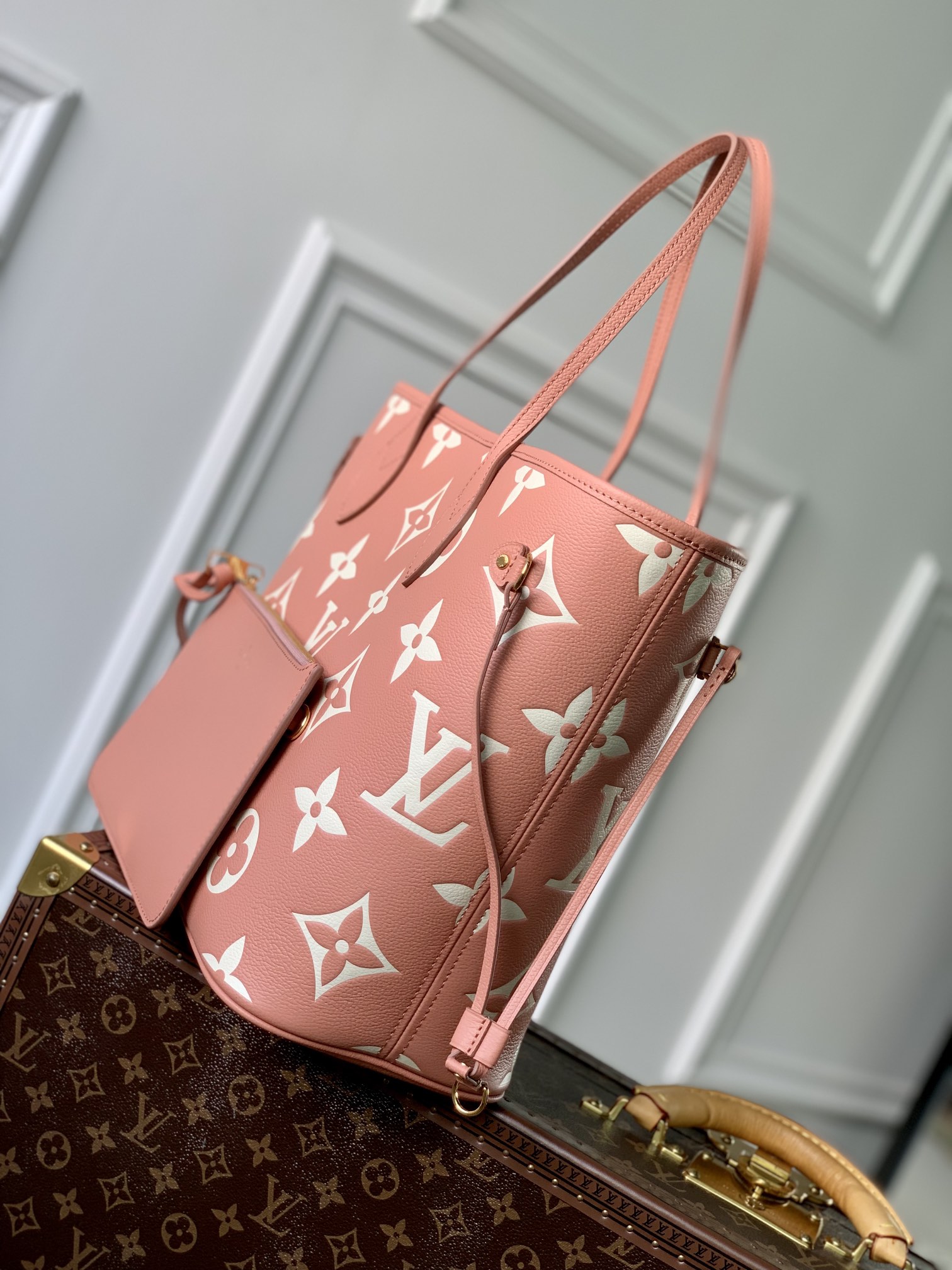 l**is V*t*n neverfull mm (red inside) -32*29*17cm