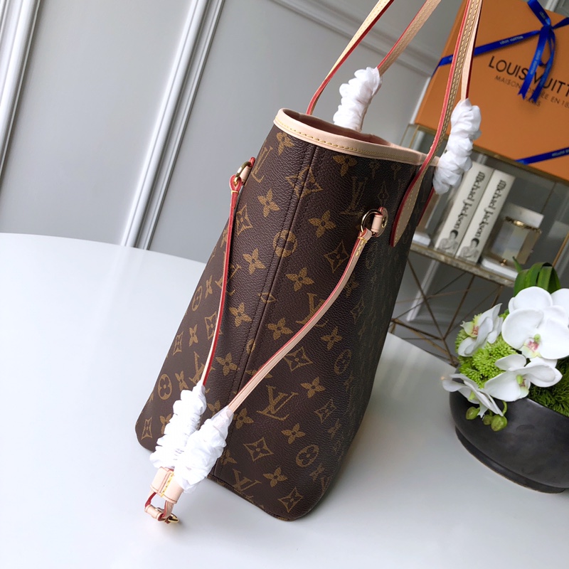 l**is V*t*n neverfull mm (rose red inside) -32*29*17cm