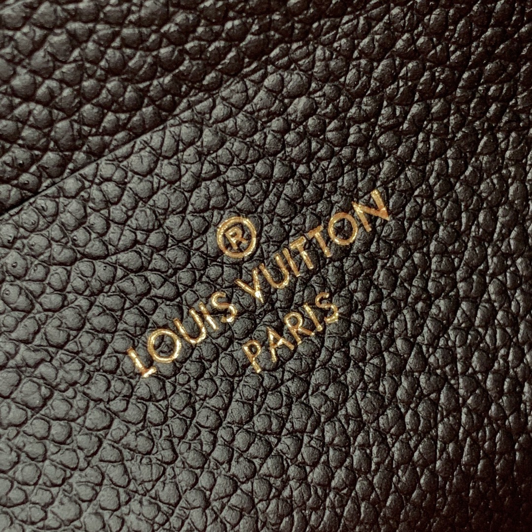 l**is V*t*n m80084 pochette double zip bag -20*12.5*3cm