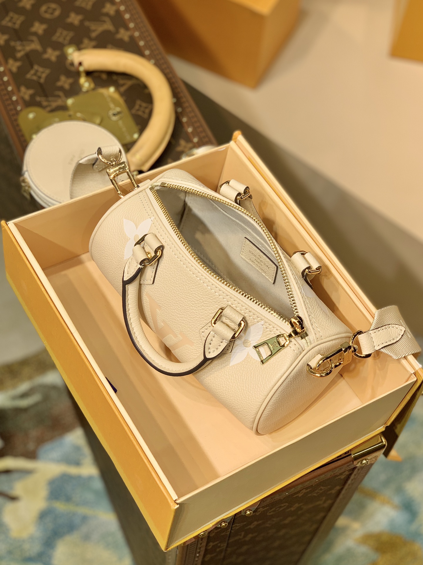 l**is V*t*n m45707 papillon bb handbag-20*10*10cm