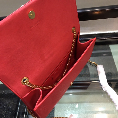 YSL Medium In Grain De Pouder Embossed Leather-24*14.5*5.5CM