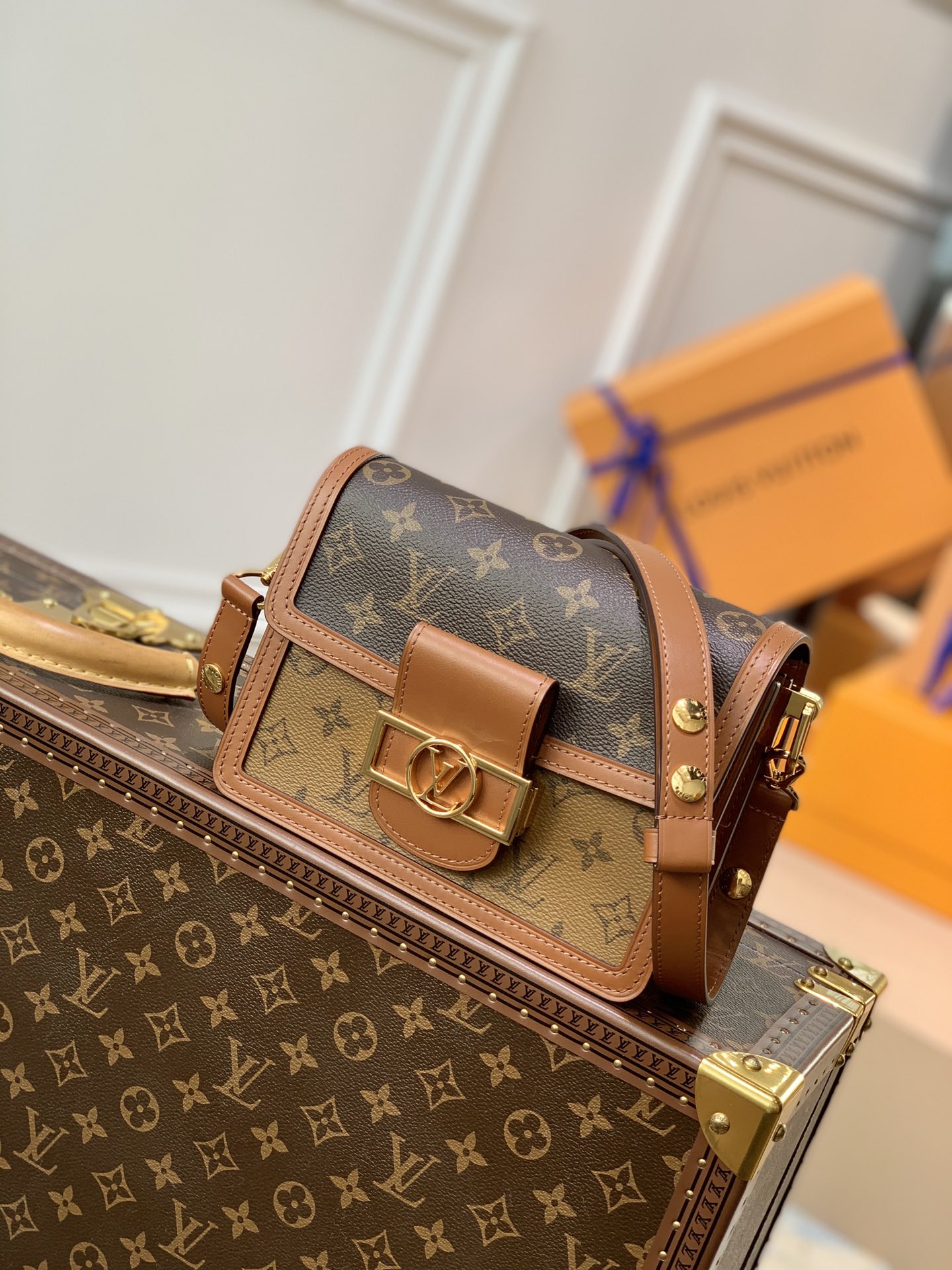 l**is V*t*n mini dauphine bag-20*15*9cm