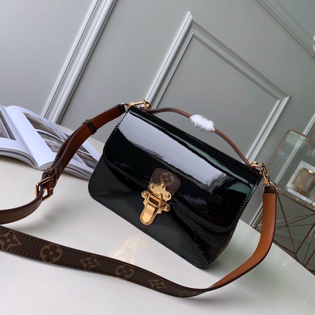 l**is V*t*n cherrywood bb handbag-21*17*8cm