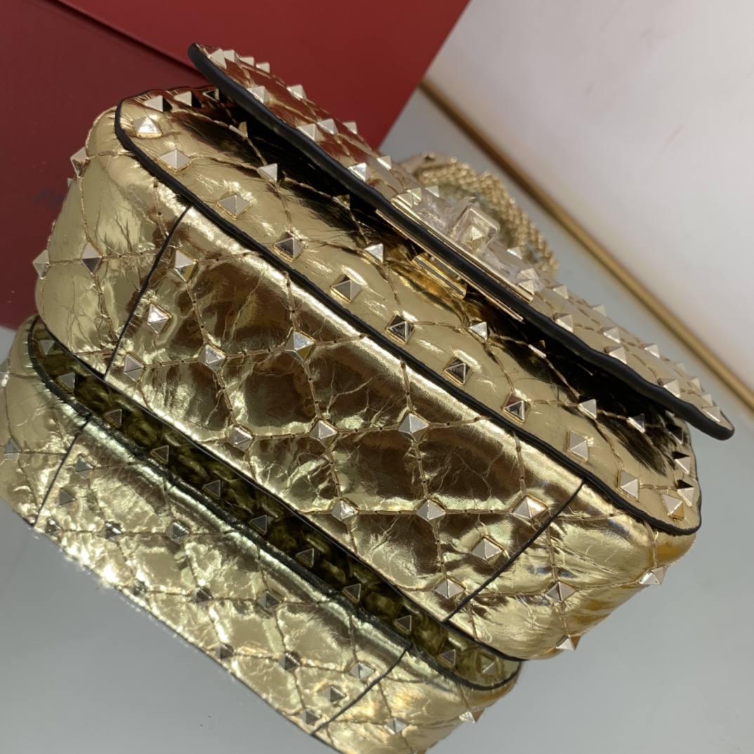Valentino Garavani Rockstud Spike Bag-17x10x5.5CM