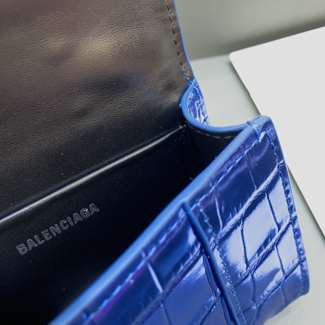 Ba*len*cia*ga mini hourglass bag-11.5x14x4.5cm