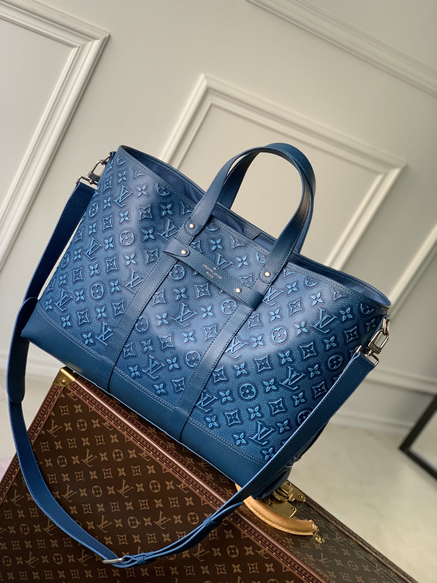 l**is V*t*n roll top handbags m21371-60*37*15.5cm
