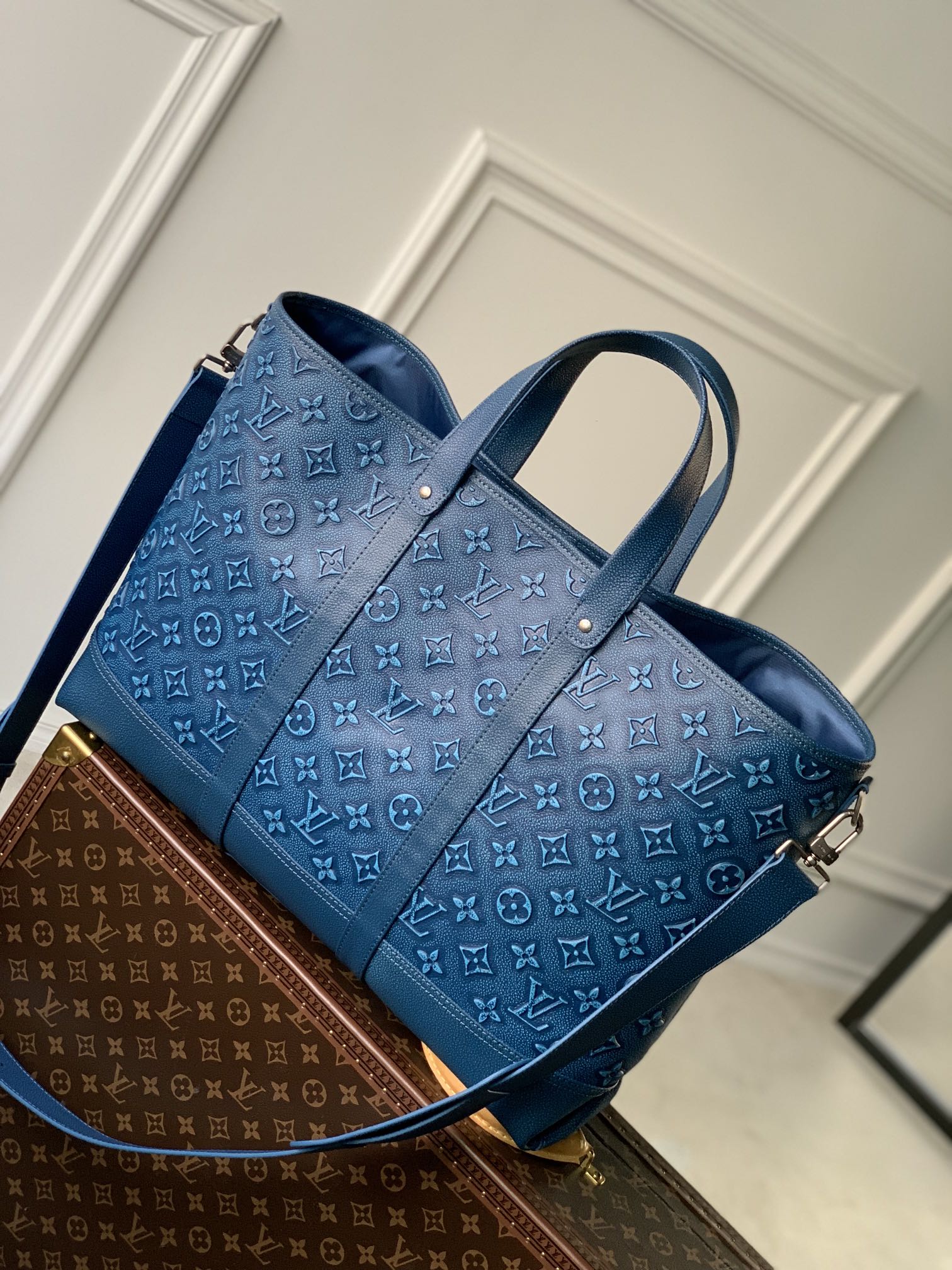 l**is V*t*n roll top handbags m21371-60*37*15.5cm