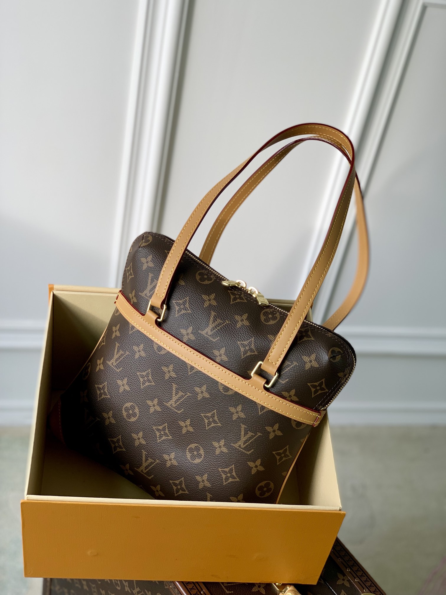 l**is V*t*n vintage coussin bag-26×27cm