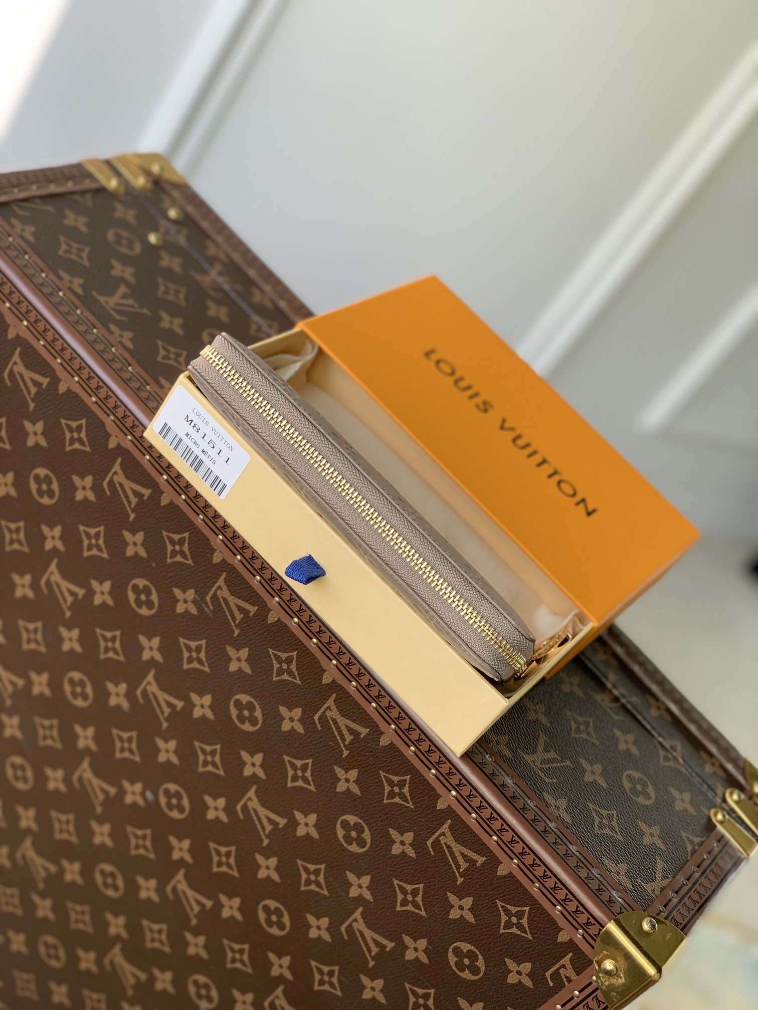 l**is V*t*n zippy wallet m81763-19.5 10.5 2.5cm
