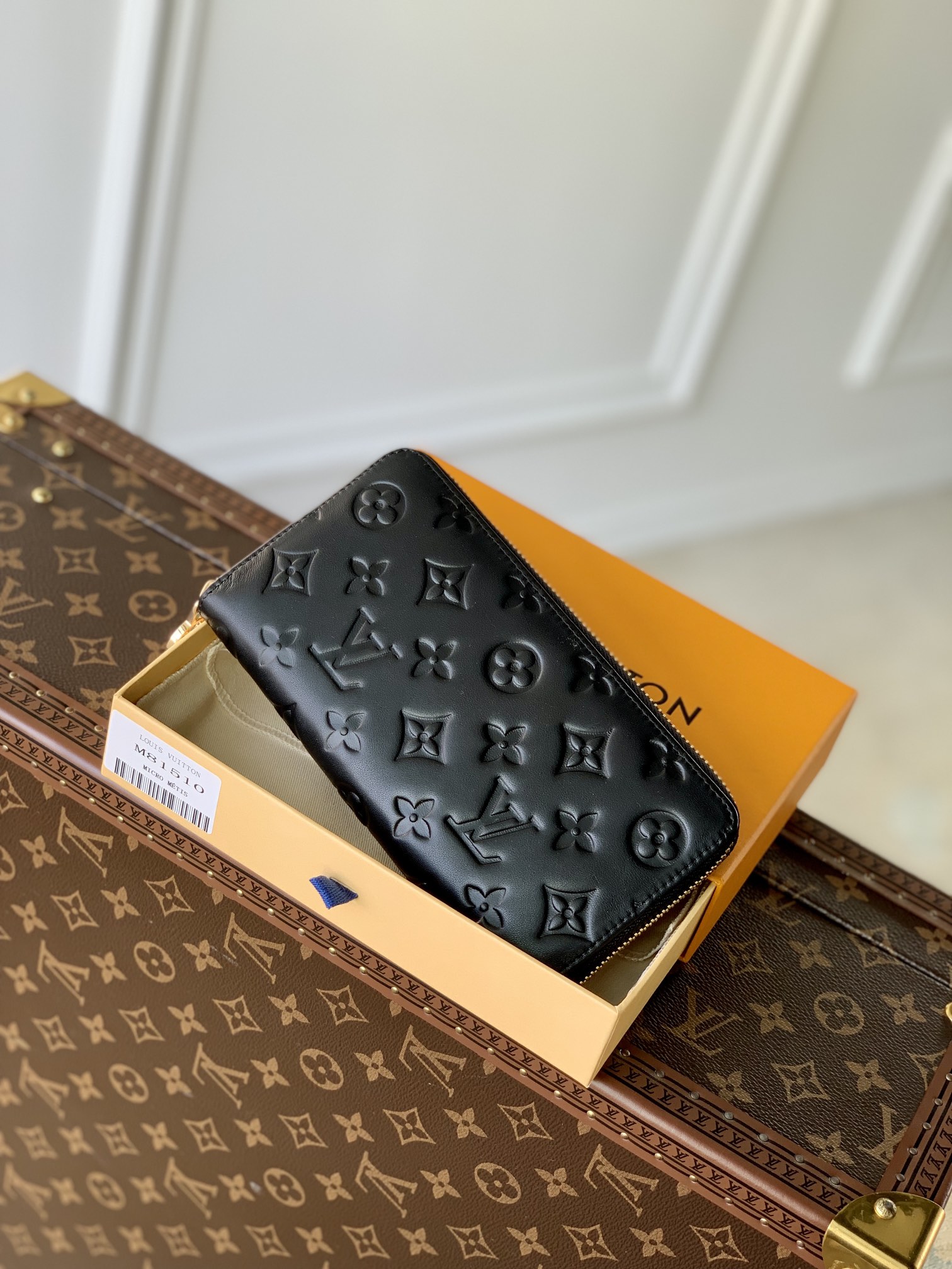 l**is V*t*n zippy wallet m81763-19.5 10.5 2.5cm