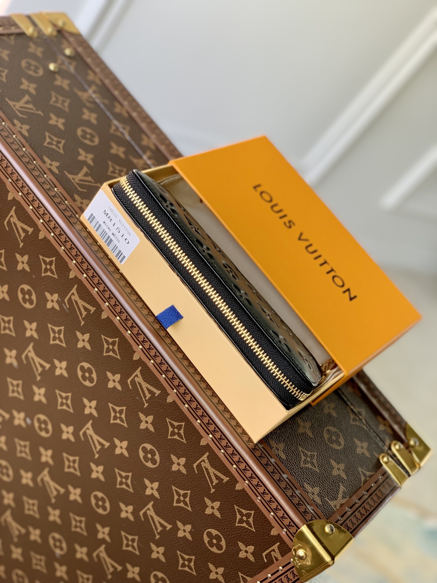 l**is V*t*n zippy wallet m81763-19.5 10.5 2.5cm