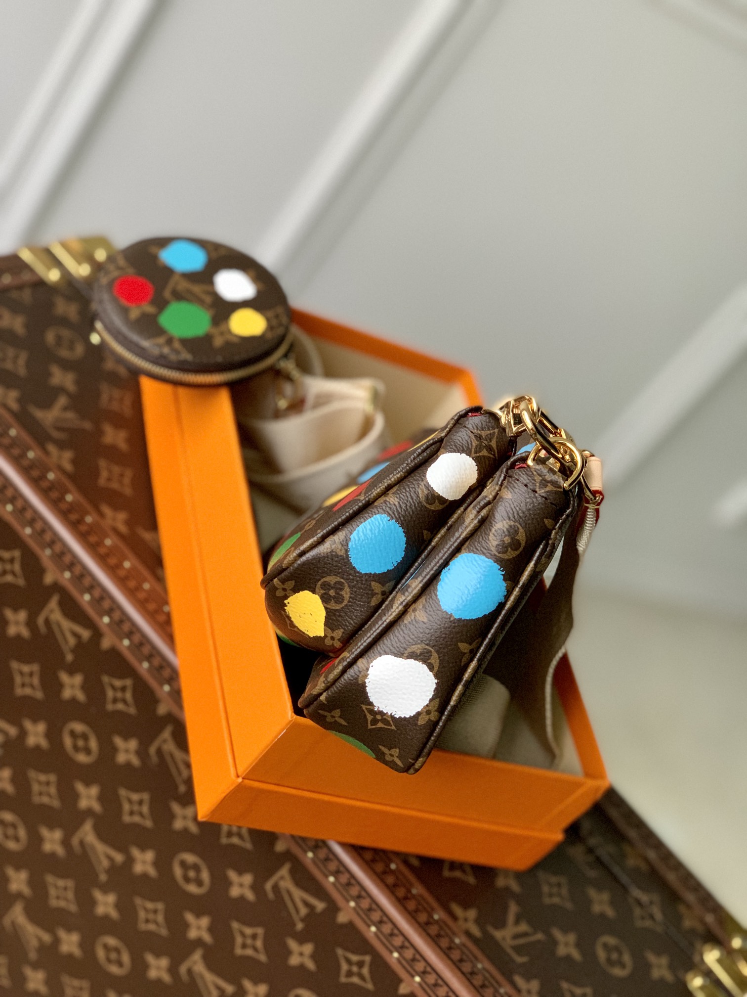 l**is V*t*n x yk multi pochette accessoires-25*13&20*11*10cm