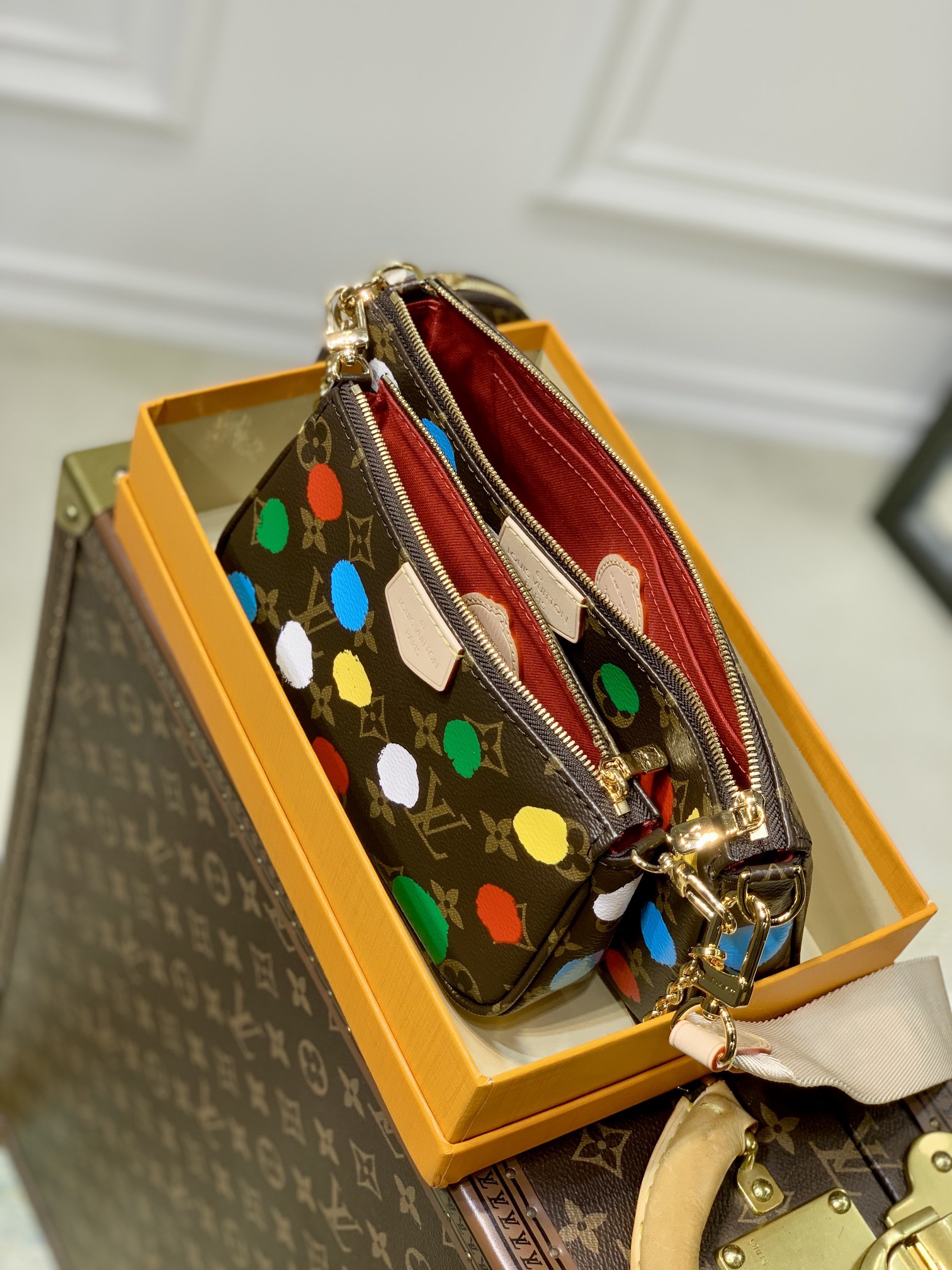 l**is V*t*n x yk multi pochette accessoires-25*13&20*11*10cm