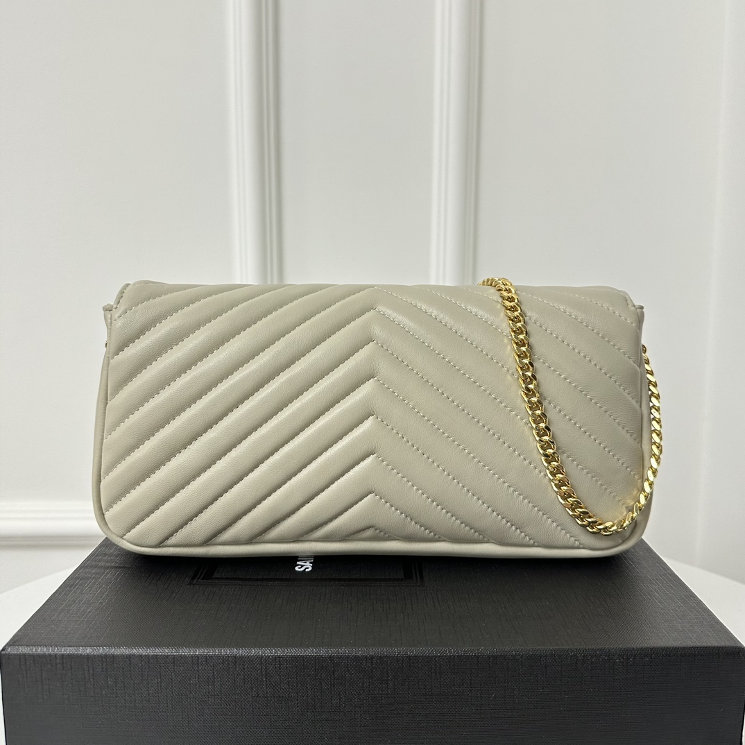 YSL Kate Lambskin Leather-26x13.5x4.5CM