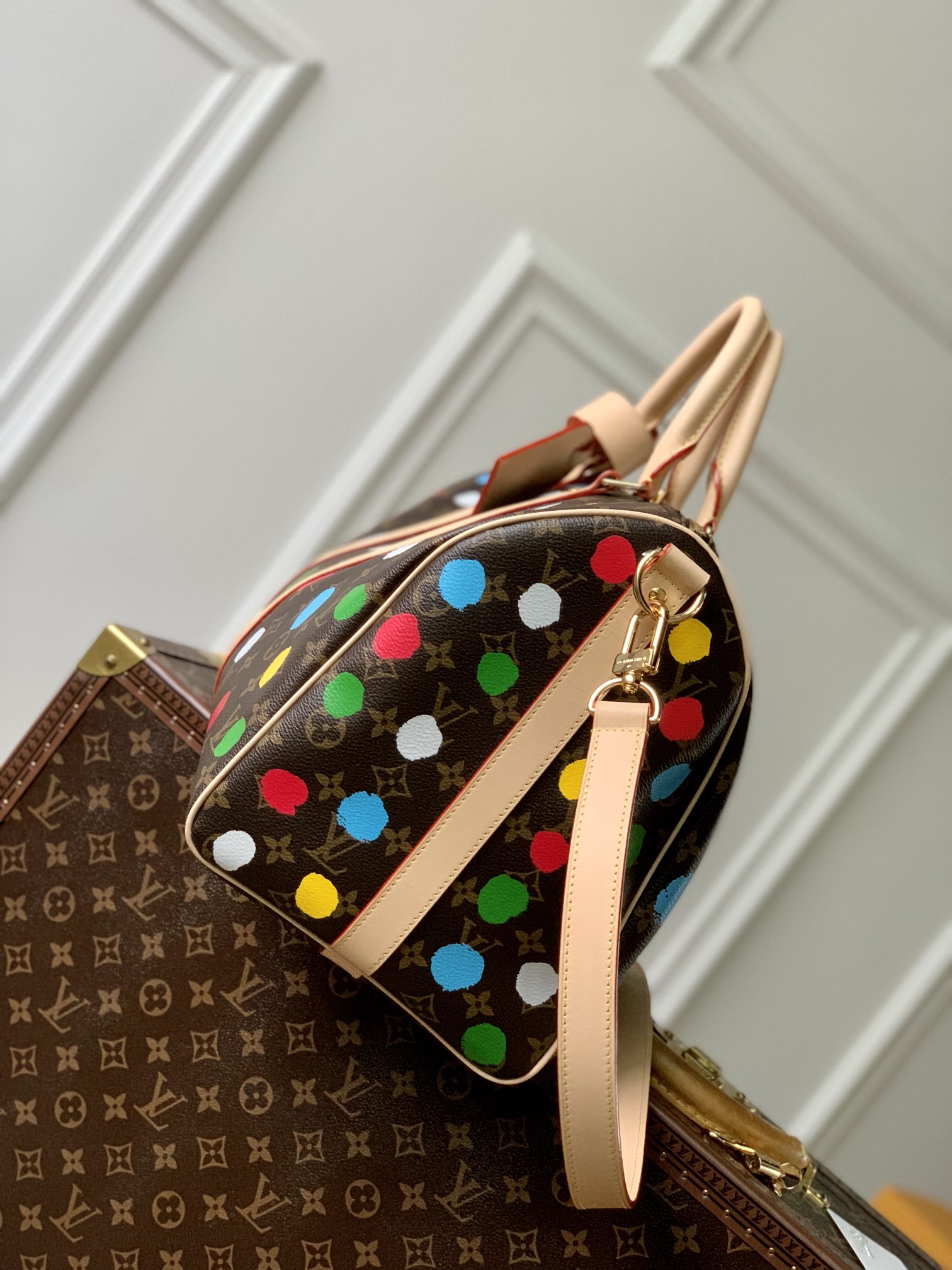 l**is V*t*n keepall bandoulière 45-m46377-45 × 27 × 20cm
