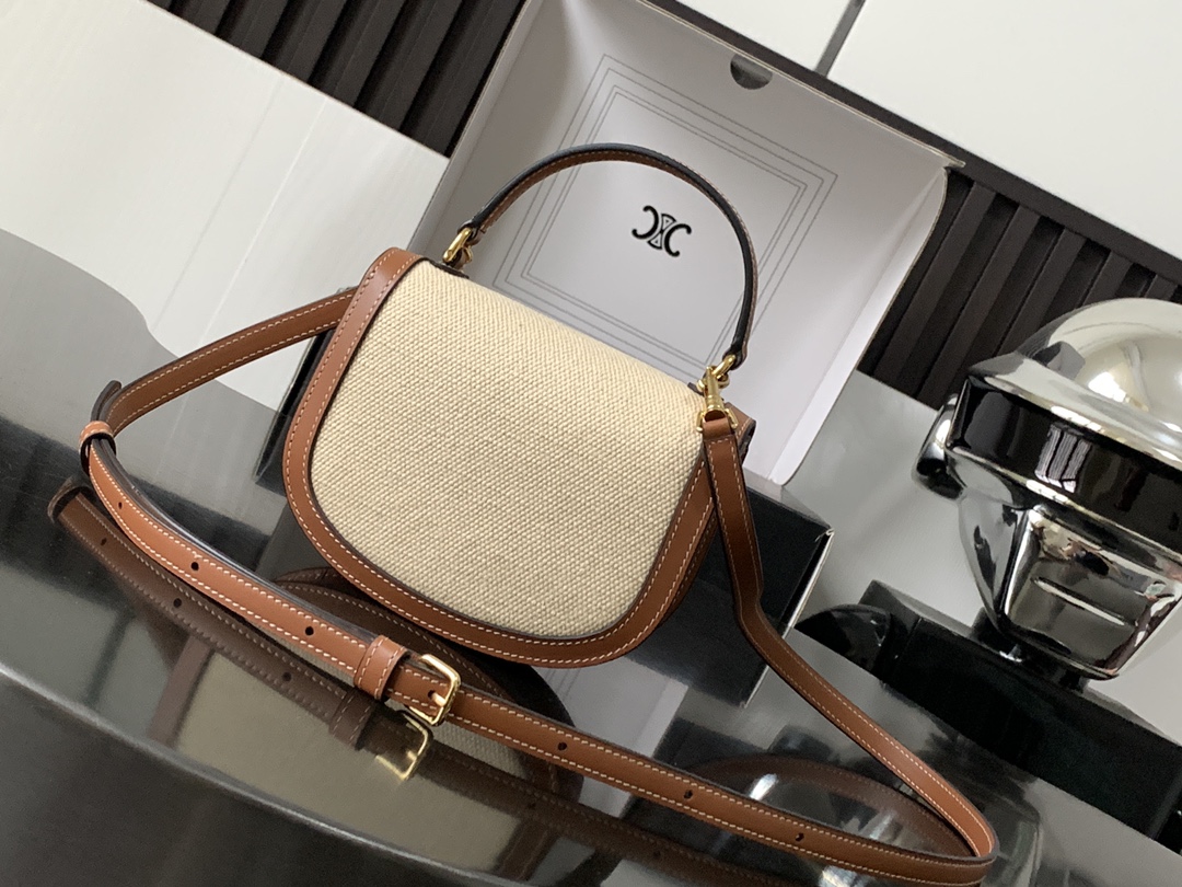 Ce**e mini besace triomphe bag-15.5x11.5x5cmcm