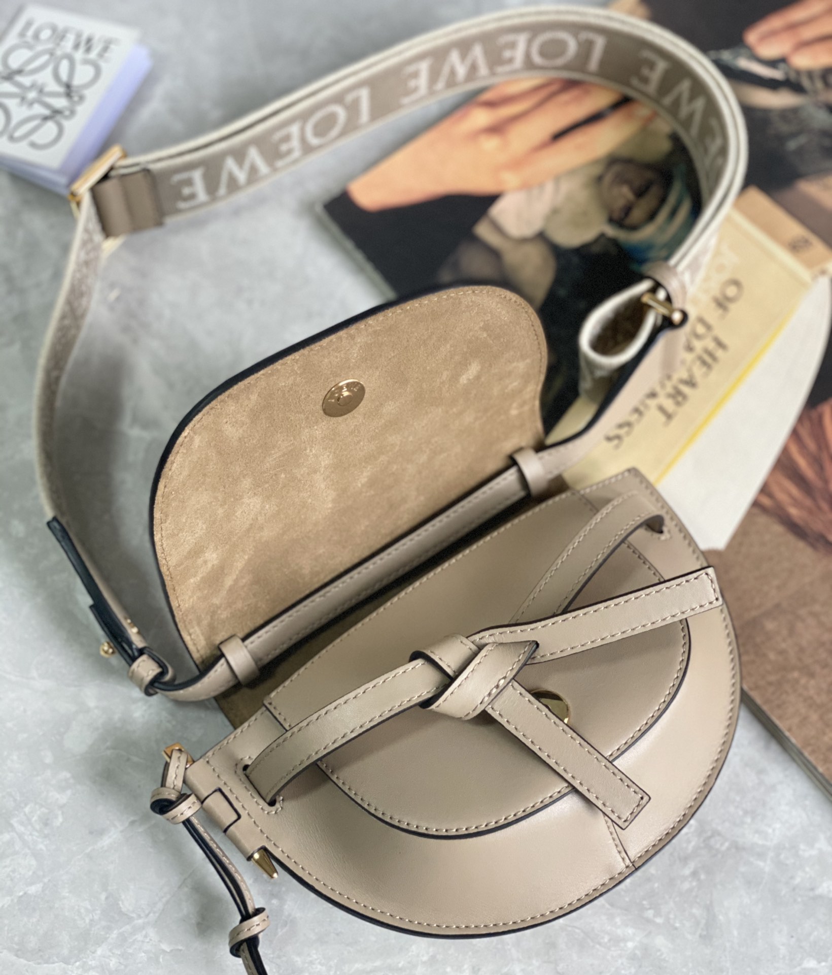 Loewe Mini Gate Dual Bag-21*12.5*9CM