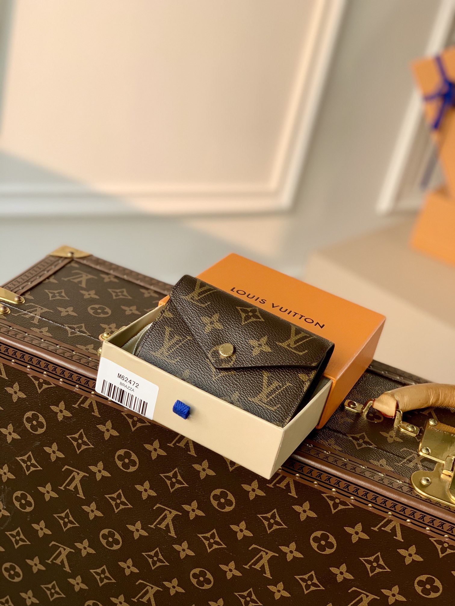 l**is V*t*n victorine wallet-m62472 -12*9.5*1.5cm