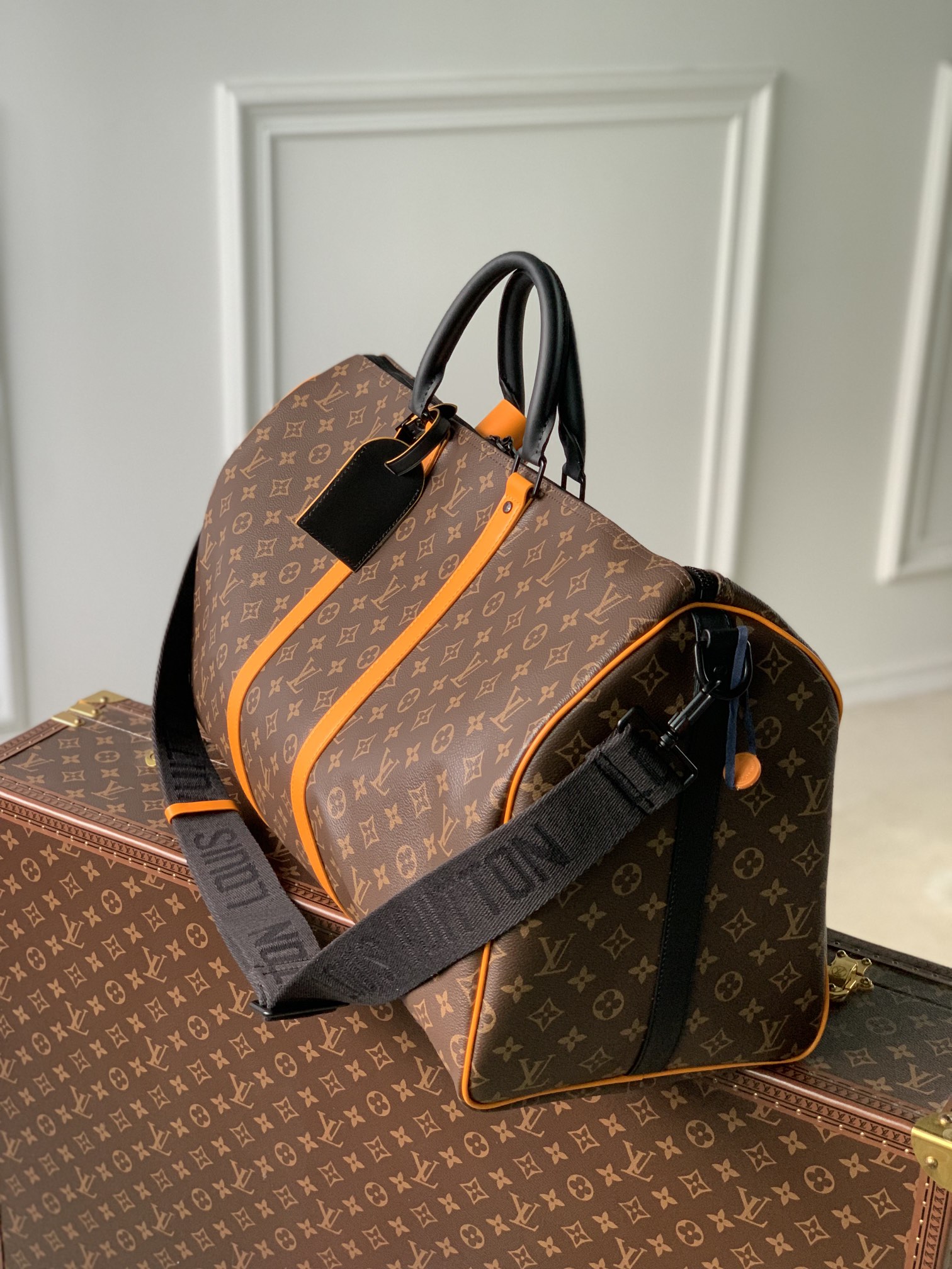 l**is V*t*n keepall bandoulière 45-m46377-45 × 27 × 20cm