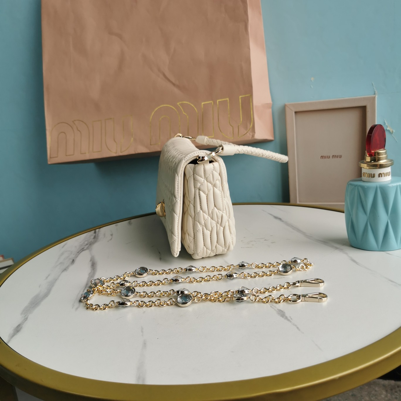 MiuMiu Chain Bag-22.5*4.5*12CM