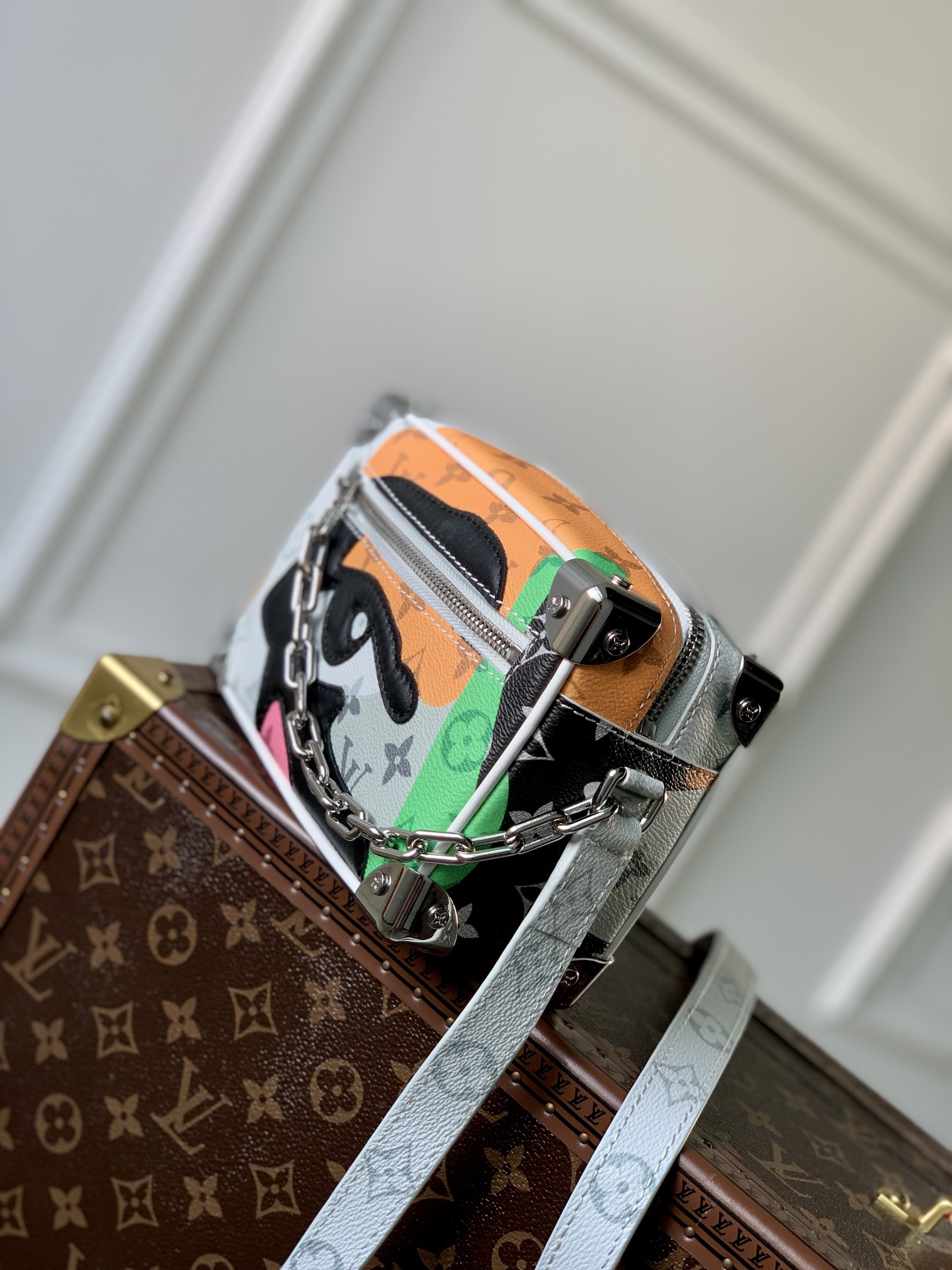 l**is V*t*n mini soft trunk-m23144-18*13*8m