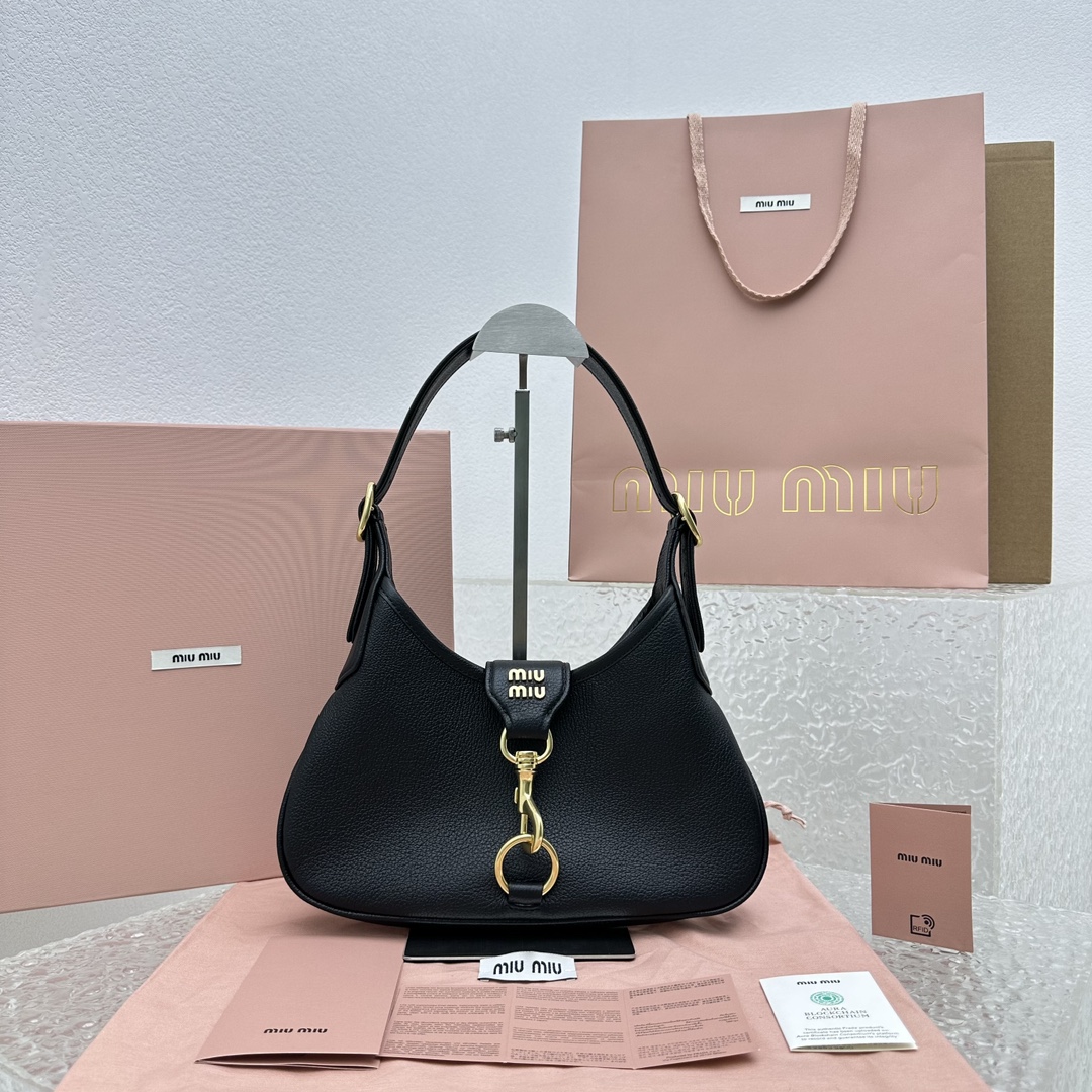 MiuMiu Hobo Tote-19*15*4CM