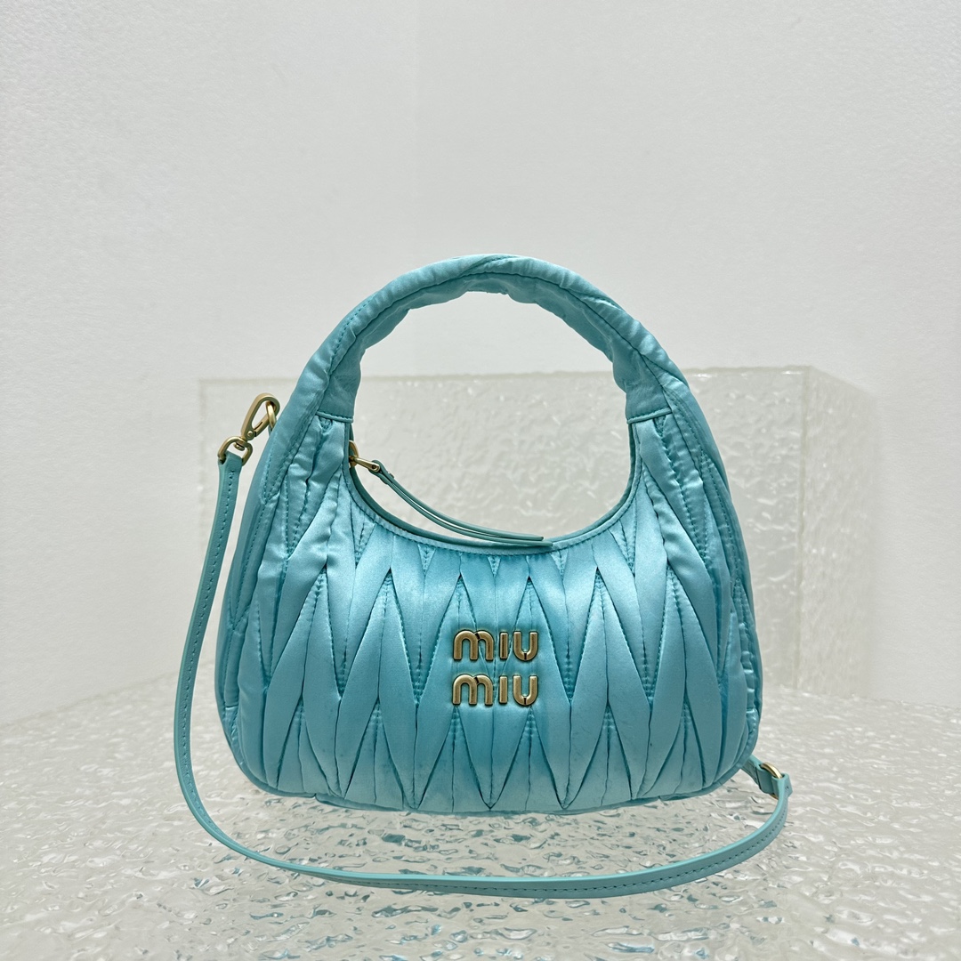 MiuMiu Wander Hobo Bag-20*6*17CM