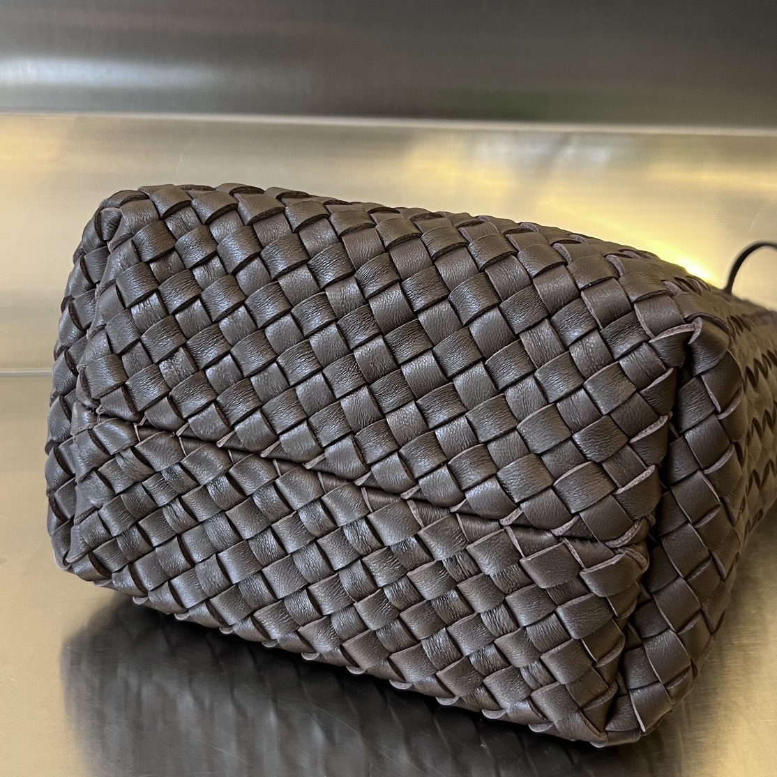 Bo*te*ga ve*ne*ta cabat bucket-35.5x21x13cm