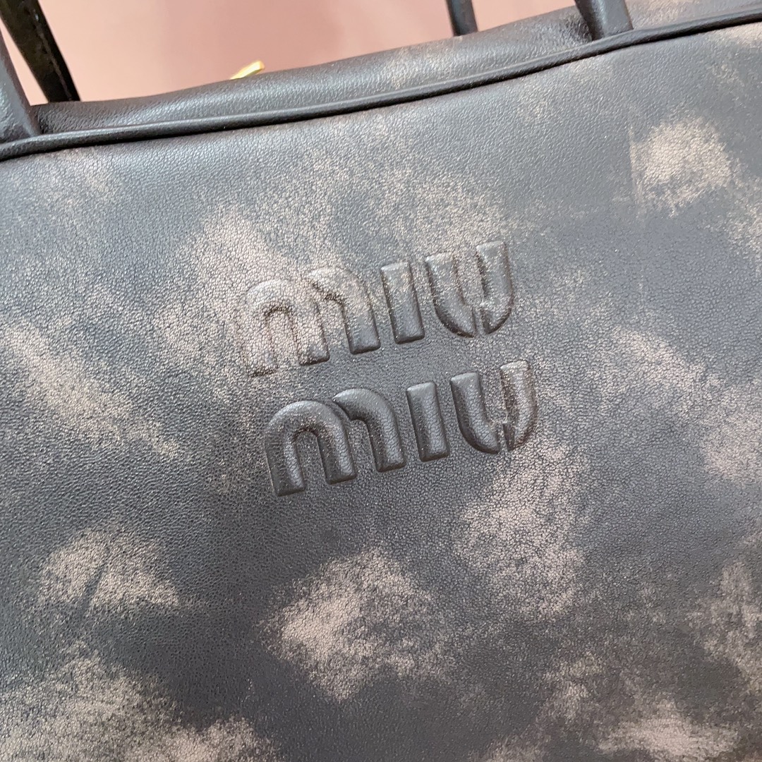 MiuMiu Bowling Bag-34X23X12CM