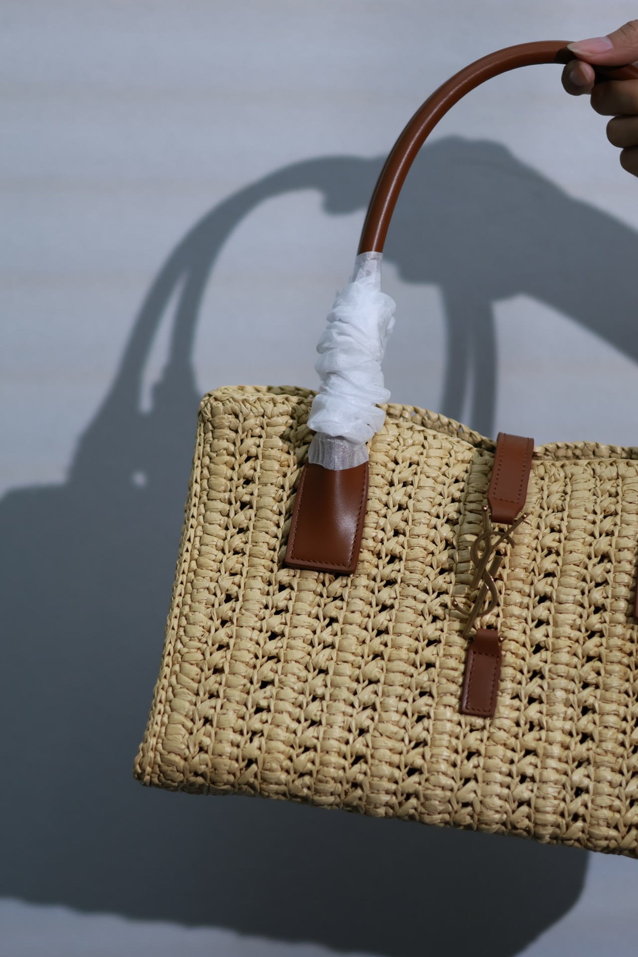 YSL Tote Woven Bag-29×21×9CM