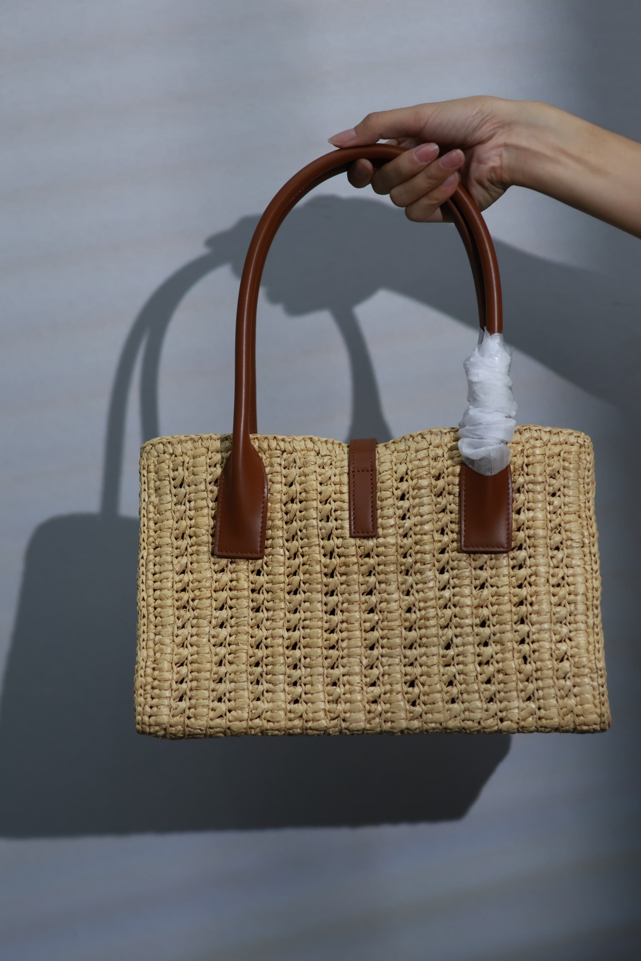 YSL Tote Woven Bag-29×21×9CM