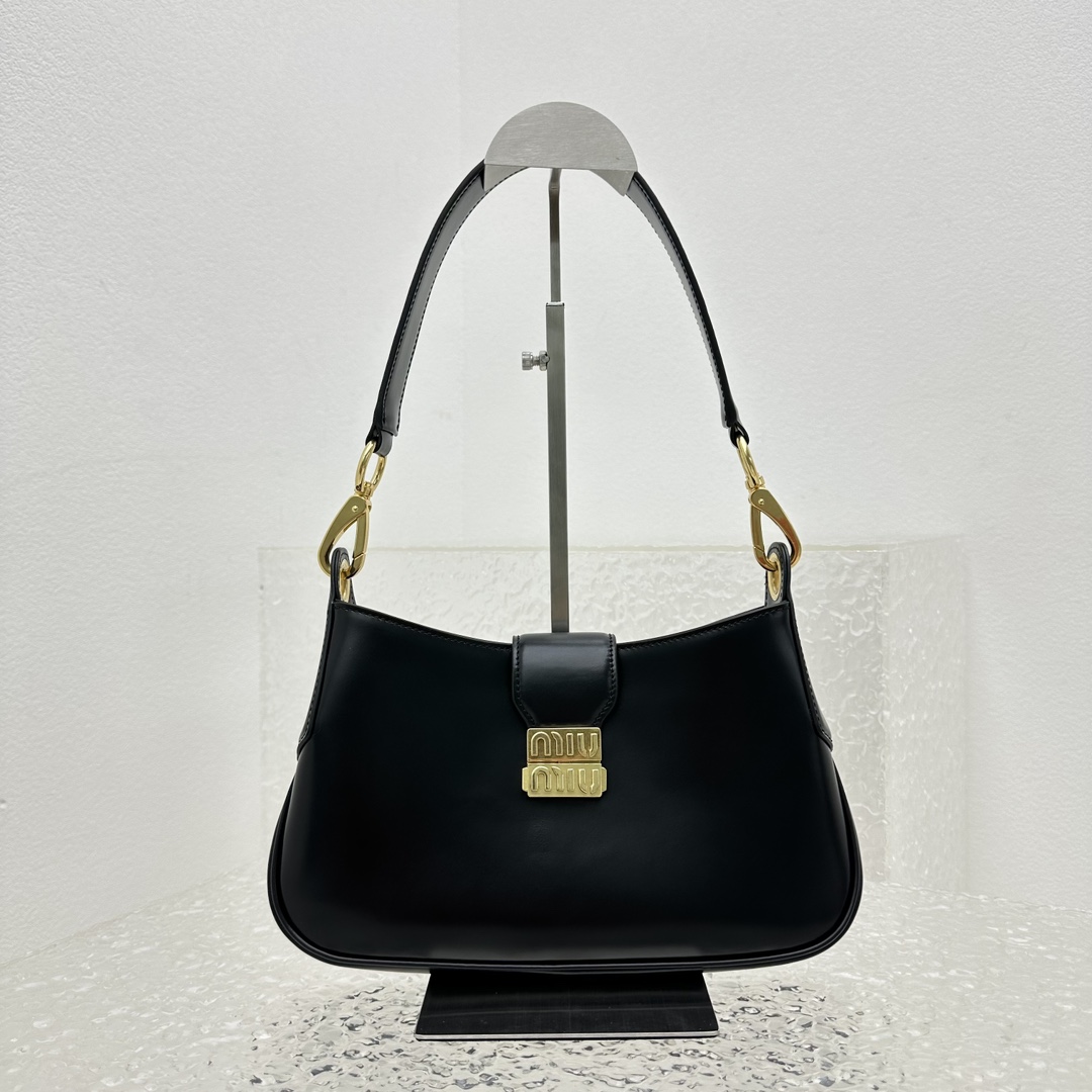 MiuMiu City calf hobo Bag-28*15*4CM