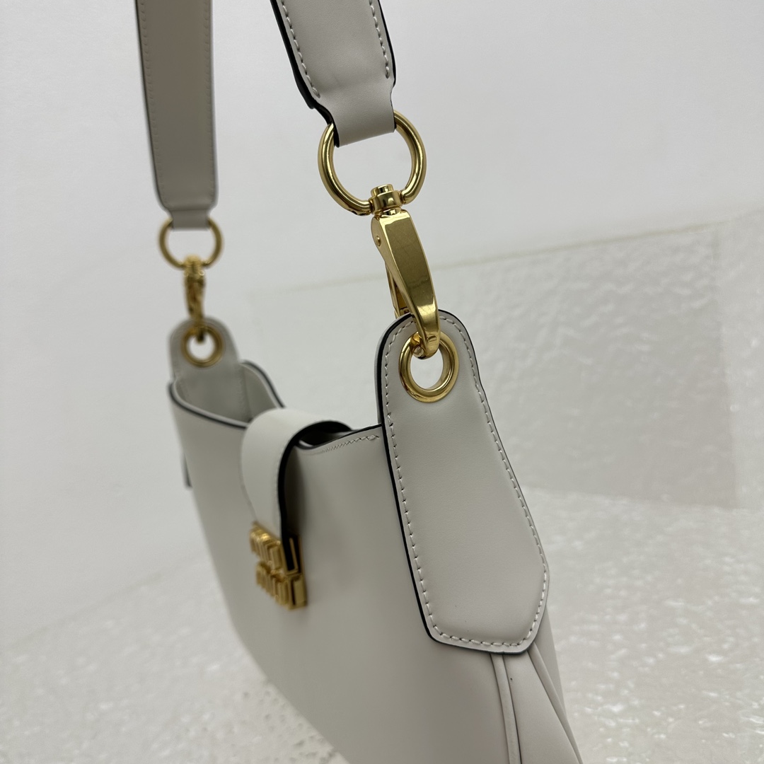 MiuMiu City calf hobo Bag-28*15*4CM