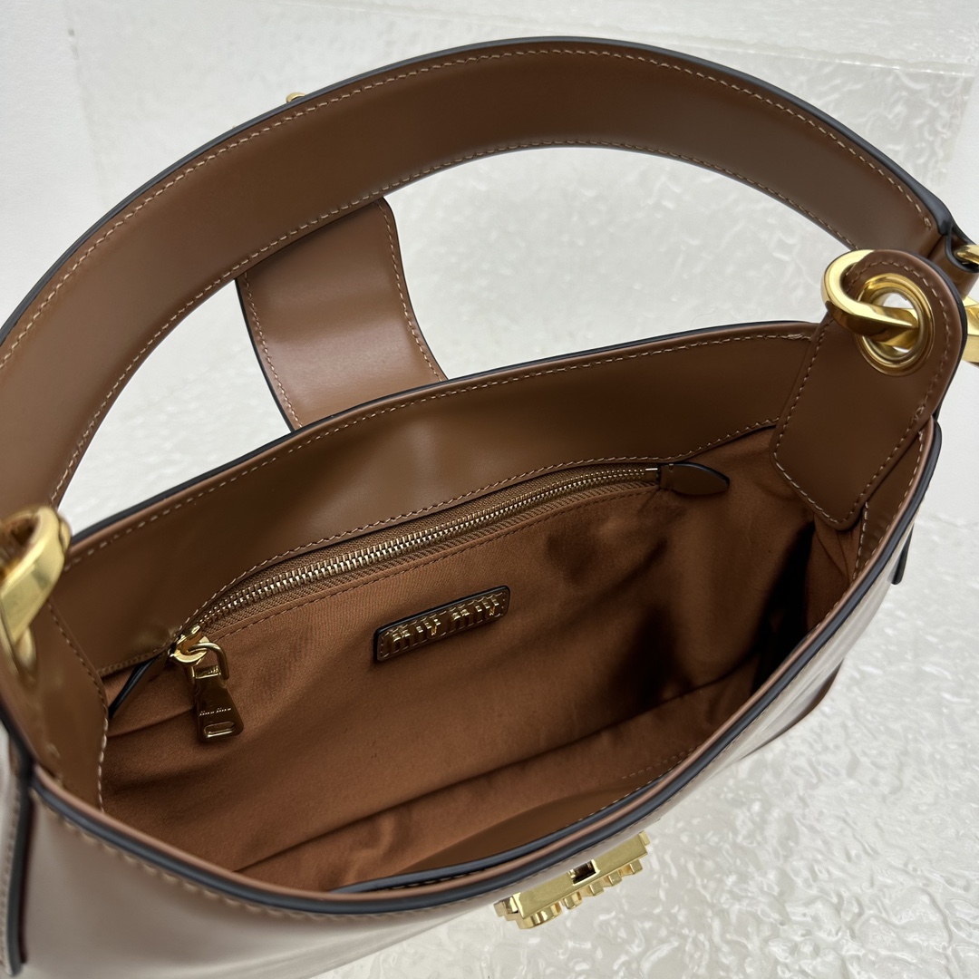MiuMiu City calf hobo Bag-28*15*4CM