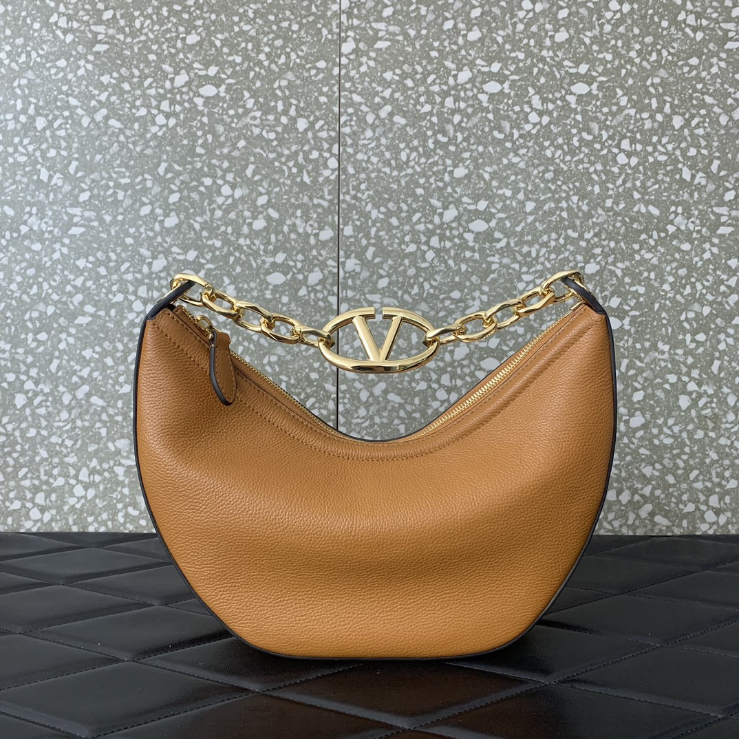 Valentino Garavani Vlogo MoonHobo Tote-29x23x11CM