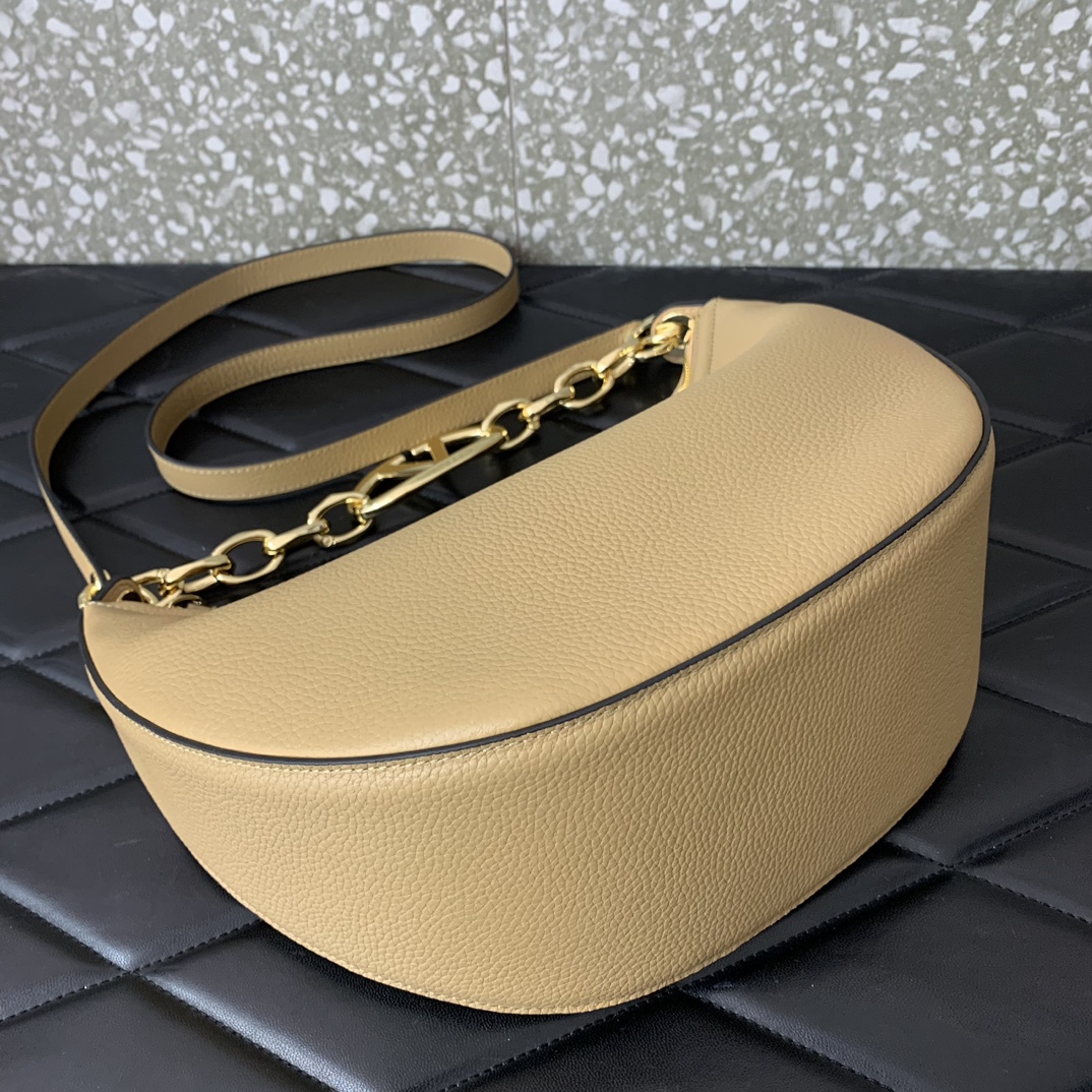 Valentino Garavani Vlogo MoonHobo Tote-29x23x11CM