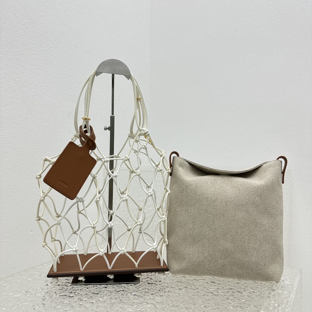 Jacquemus Mesh Beach Tote Bag-23*42*11.5CM