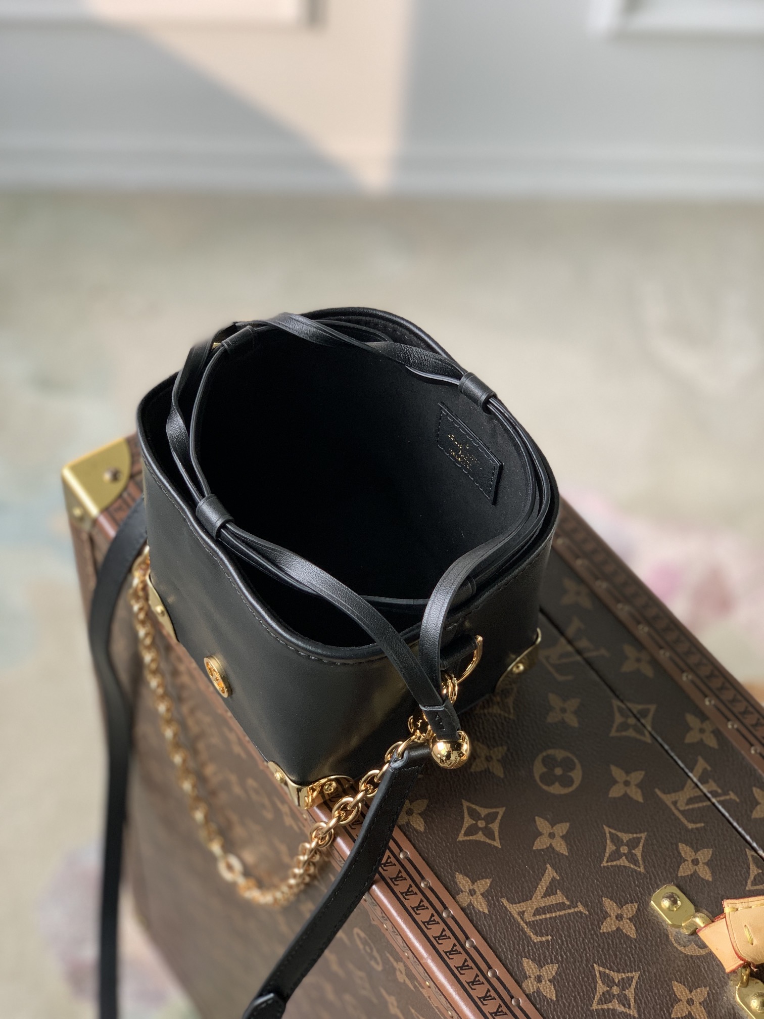 l**is V*t*n m57447 noé purse-11.5*12*11.5cm