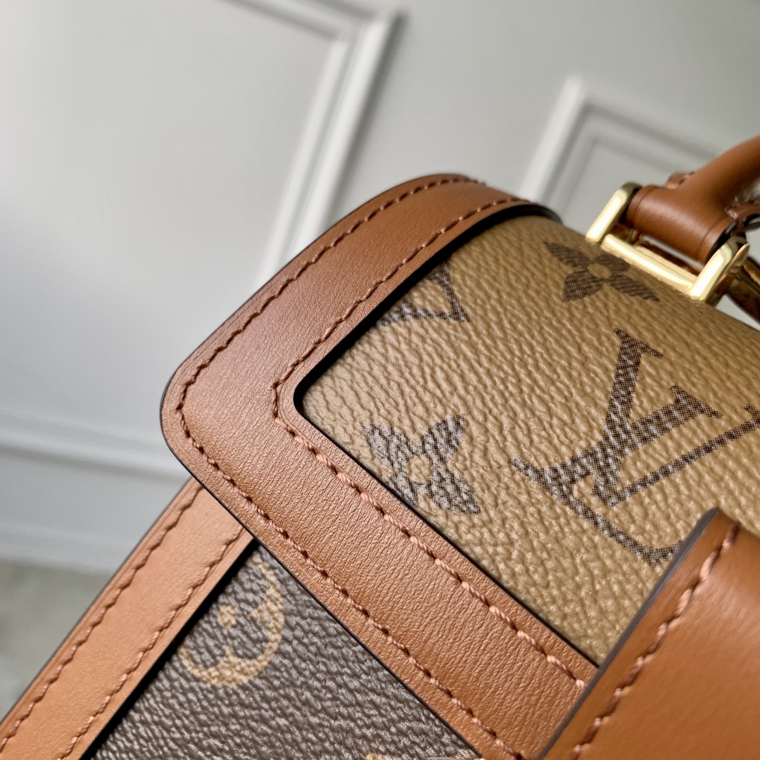 l**is V*t*n dauphine capitale bag-17.5*17.5*9cm