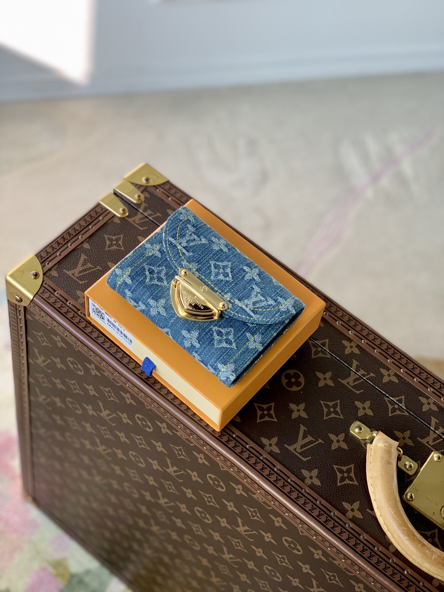 l**is V*t*n victorine wallet-12*9.5*1.5cm