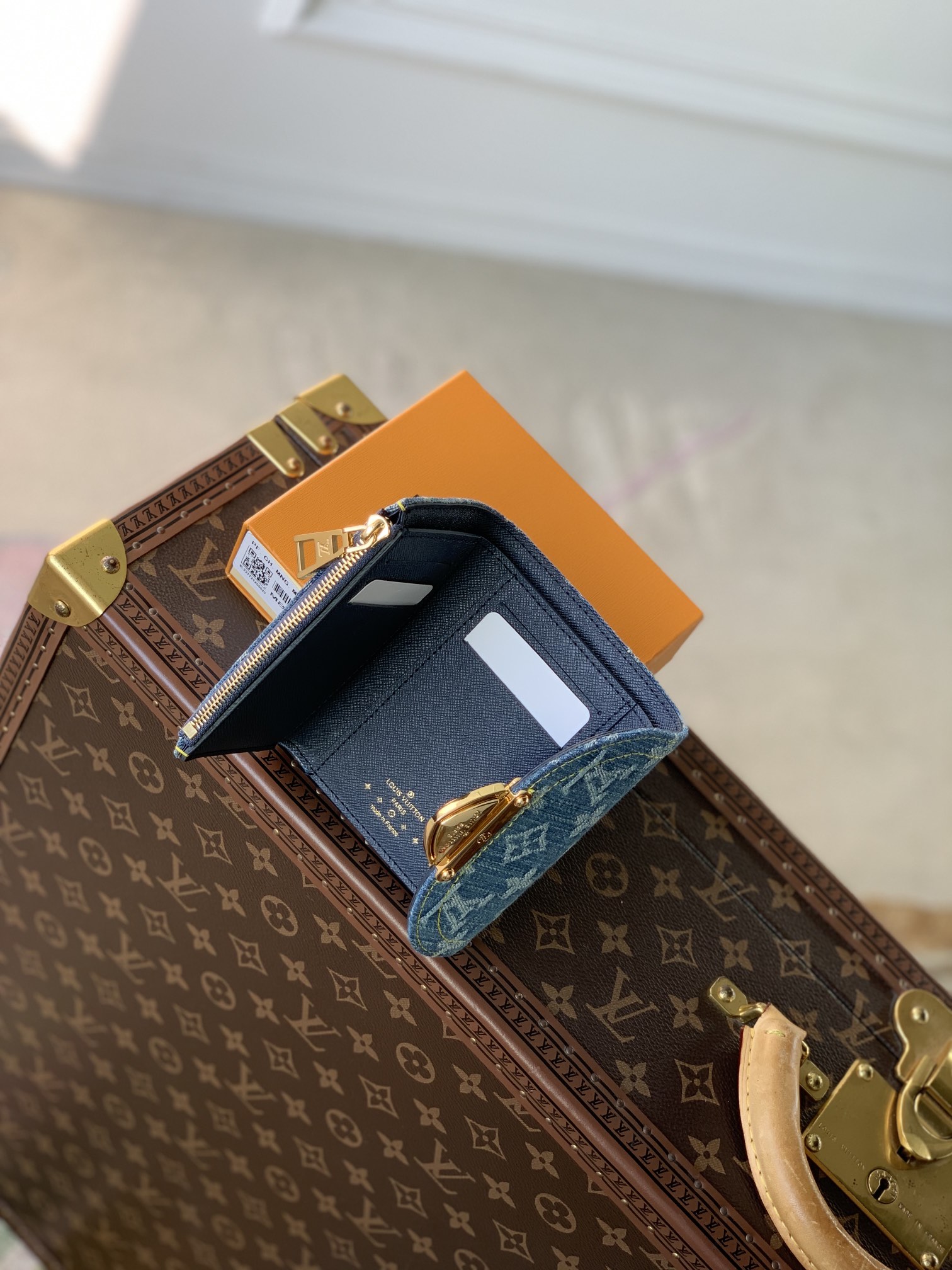 l**is V*t*n victorine wallet-12*9.5*1.5cm