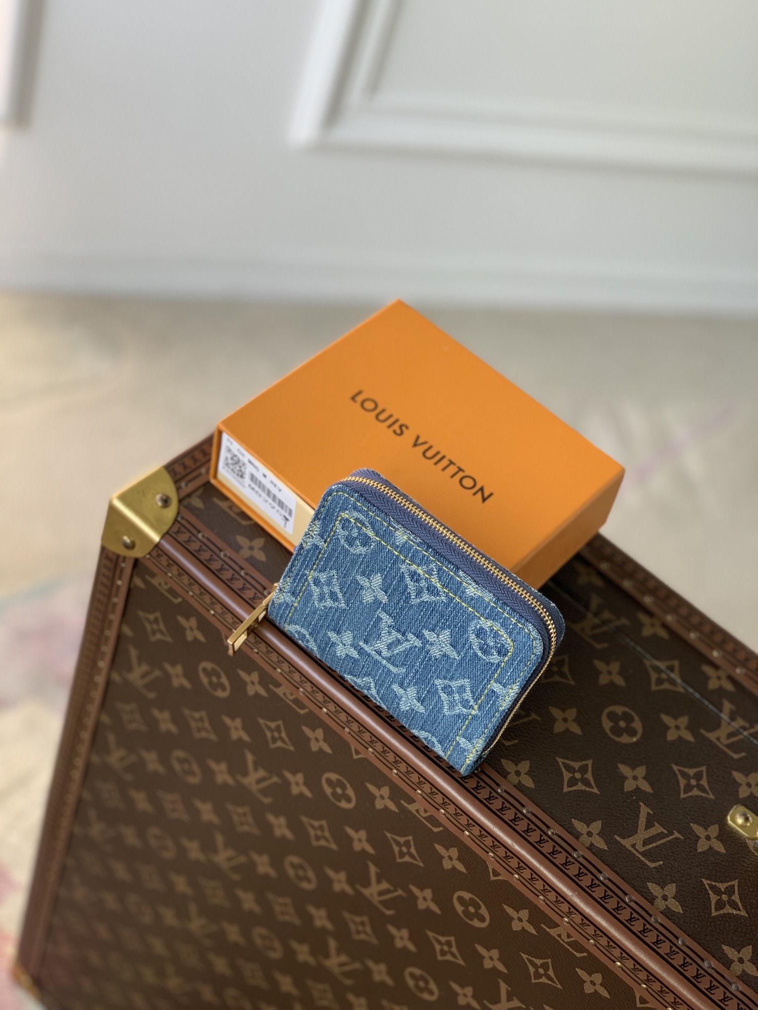 l**is V*t*n zippy wallet m82957-11*8.5*2cm