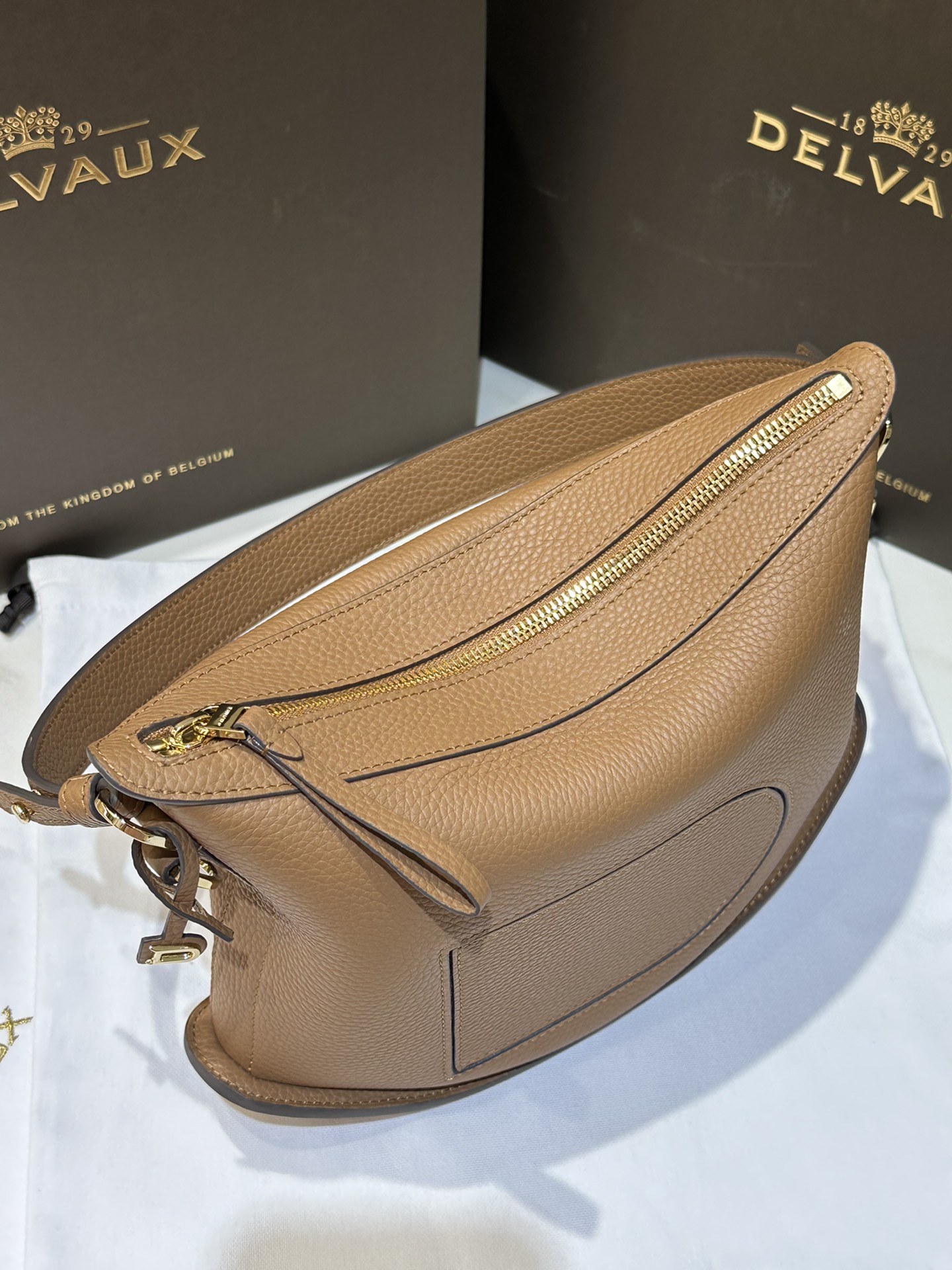 Delvaux Pin Swing Tote-29*9*20CM