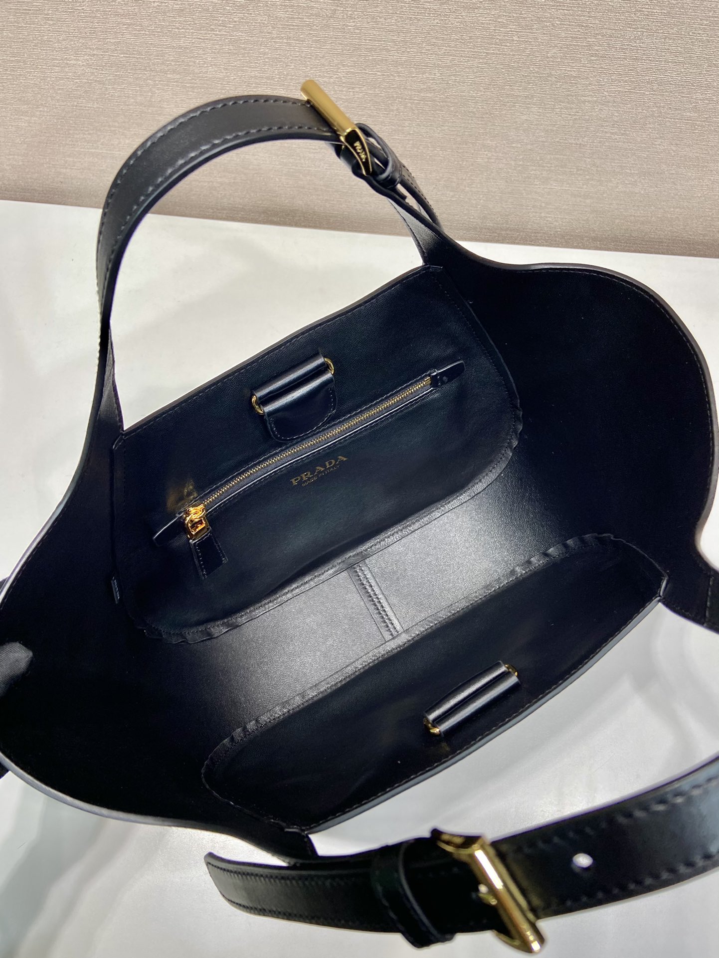 Pra*a 1bg483 tote bag-28*20*7.5cm