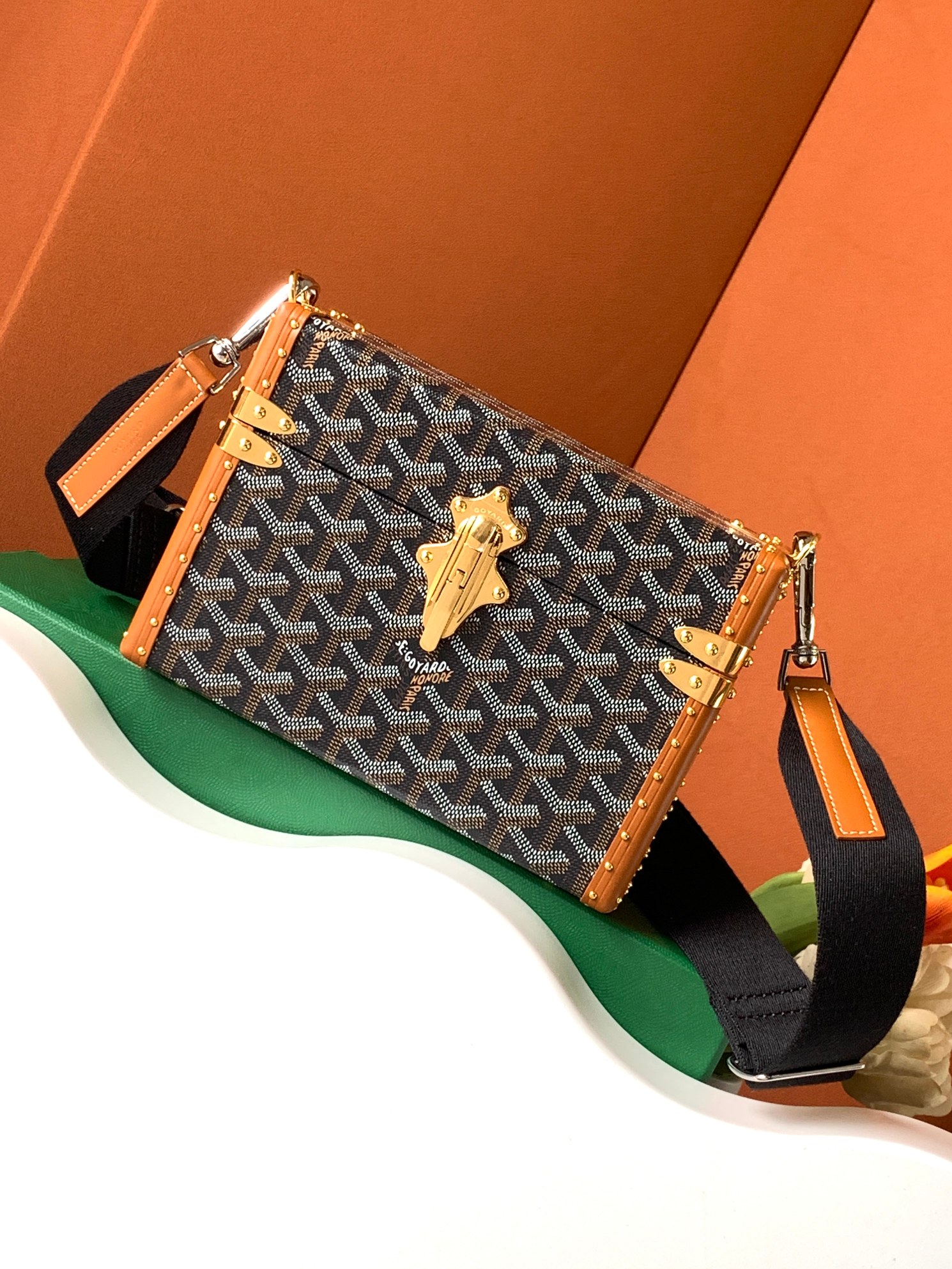 Go*ard cassette bag-21*15*6.5cm