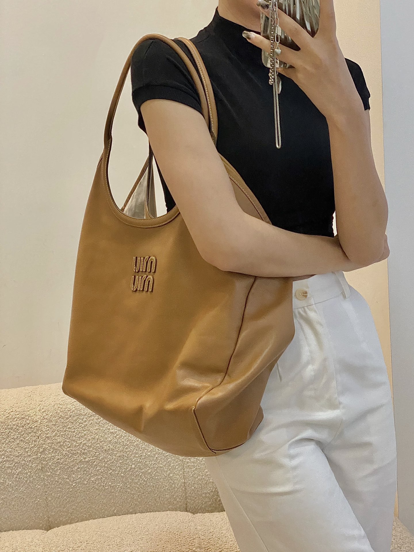MiuMiu Tote-40×39×18CM